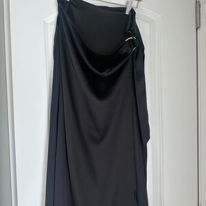 INC International Concepts Black Midi Skirt